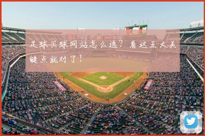 足球买球网站怎么选？看这五大关键点就对了！